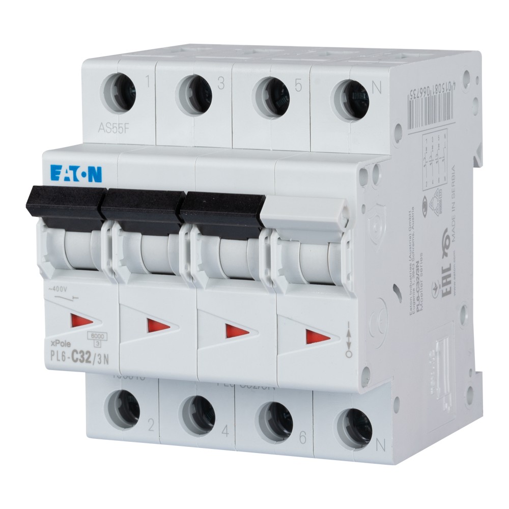 Intrerupator Automat 32A 3P+N C 6KA